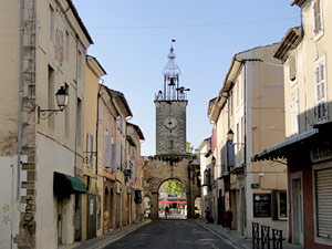 tower in le thor village