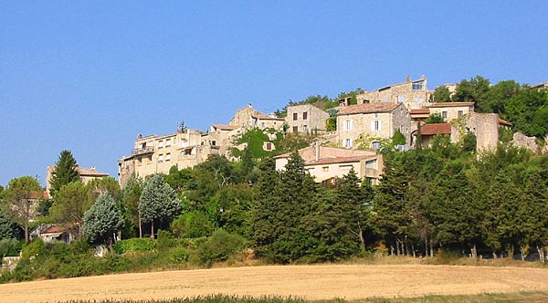 valaurie, drome provencale, village, provence, france, south